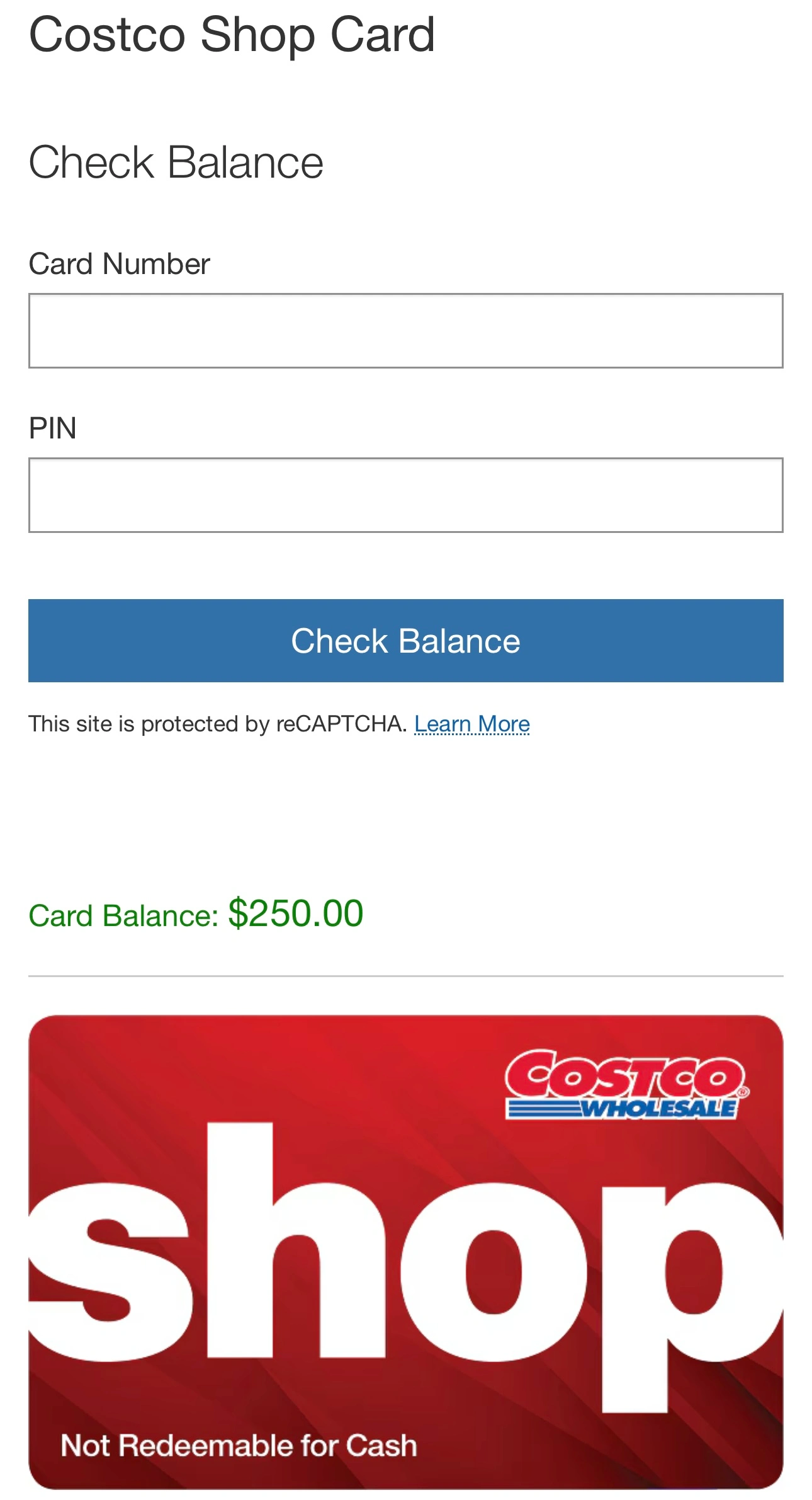 Costco Gift Card Balance: A Complete Guide to Checking It