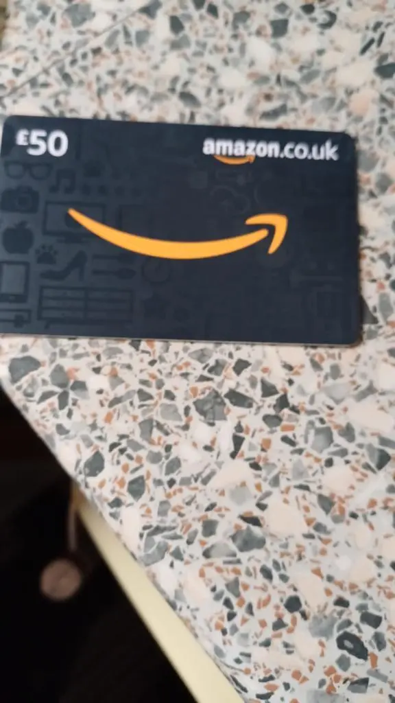 how much is 50 pounds amazon gift card in naira